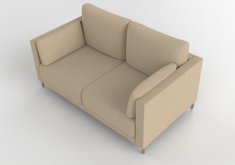 Poltronas y Sofás 3D - Sofá de tela - Prima Linea - Matteo...