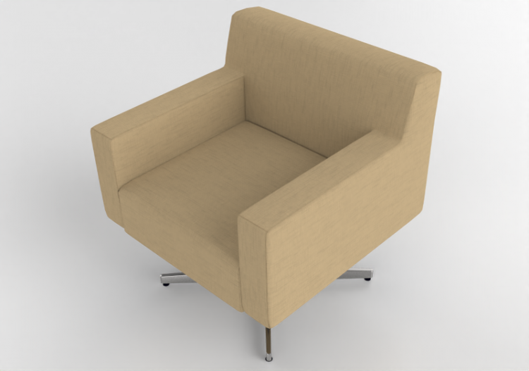 Divani 3D - Poltrona in tessuto - Prima Linea - Flint -...