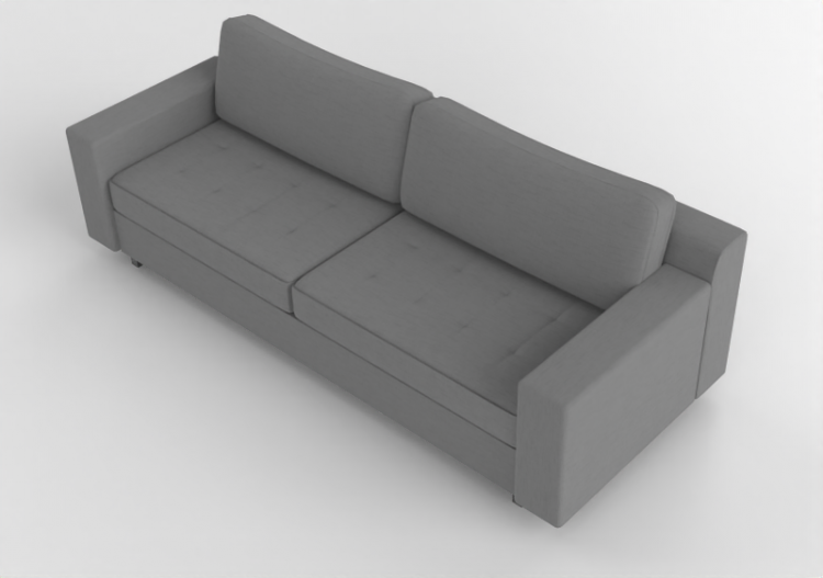 3D Sofa - Fabric sofa - Prima Linea - Aqua - ACCA software