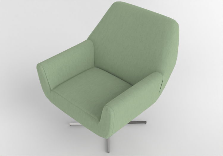 Divans 3D - Fauteuil en tissu - Prima Linea - Gaia - ACCA...