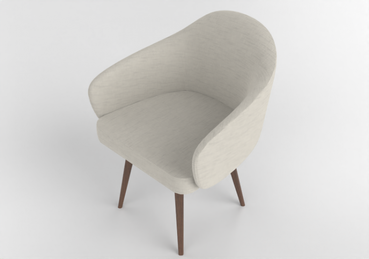 3D Sessel und Sofas - Sessel aus Stoff - Prima Linea -...