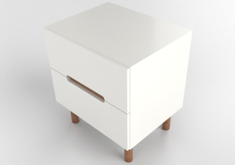 3D Beds - Lacquered wood bedside cabinet - Prima Linea -...