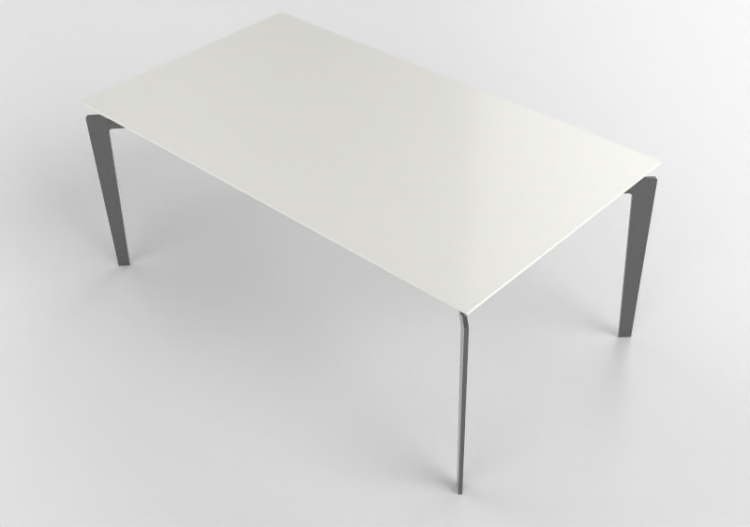 3D Tisch - Tisch aus lackiertem Holz - Prima Linea - Munari...