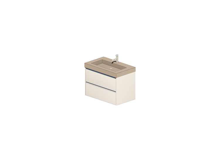 Objetos BIM - ¡Descarga gratuita! Mesas 3D - Mesita de madera lacada ...