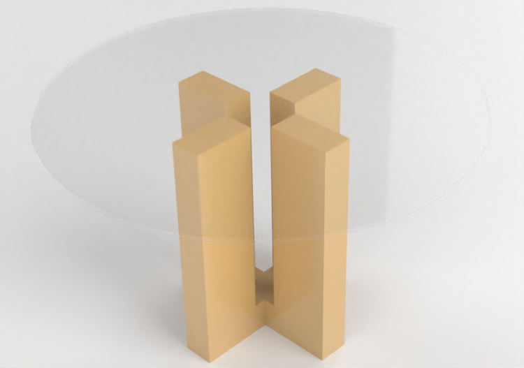 3D Tables - Glass Table - Prima Linea - Kenzo - ACCA...