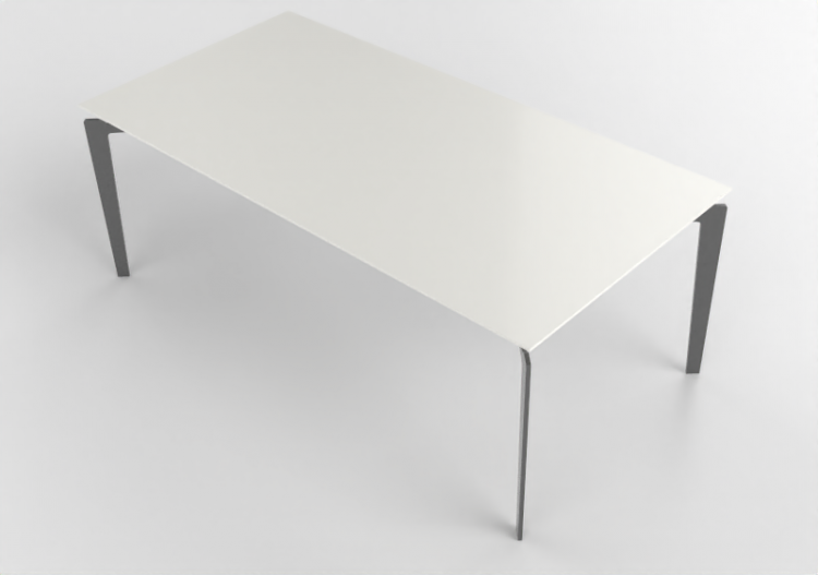 3D Tisch - Tisch aus lackiertem Holz - Prima Linea - Munari...