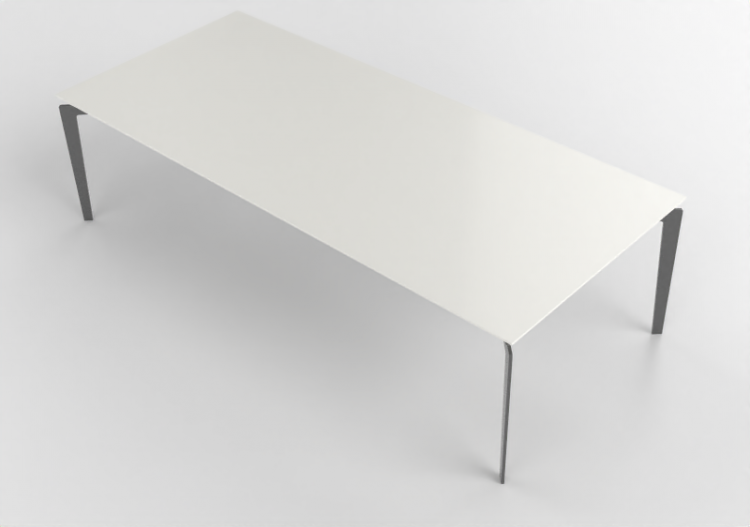 Mesas 3D - Mesa de madeira envernizada - Prima Linea -...