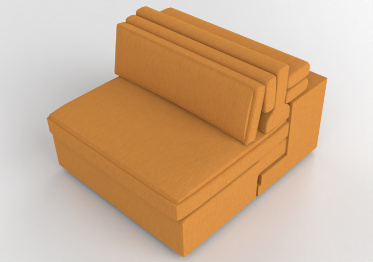 Divans 3D - Canapé modulaire - Prima Linea - Valentino -...