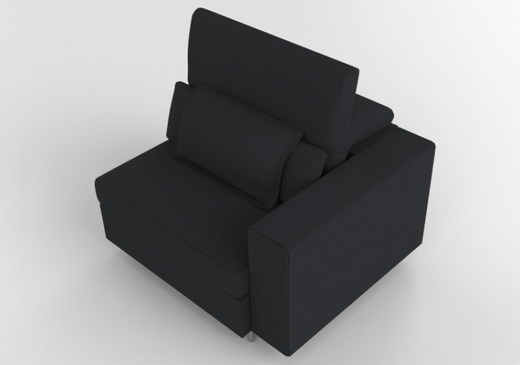 BIM Objects Free Download! Chairs and Sofas 3D Modular sofa Prima