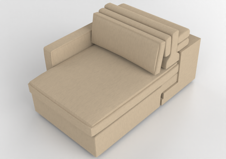 Divans 3D - Canapé modulaire - Prima Linea - Valentino -...