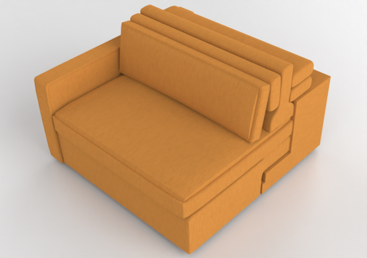 Divans 3D - Canapé modulaire - Prima Linea - Valentino -...