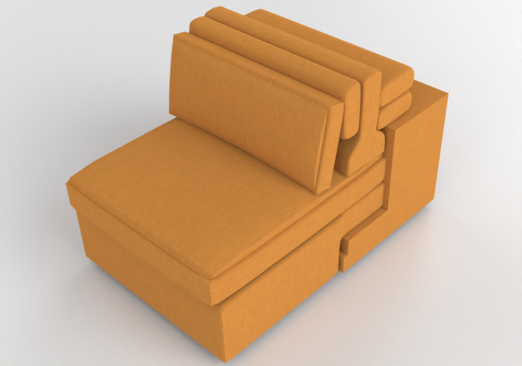 3D Sofa - Modular sofa - Prima Linea - Valentino - ACCA...