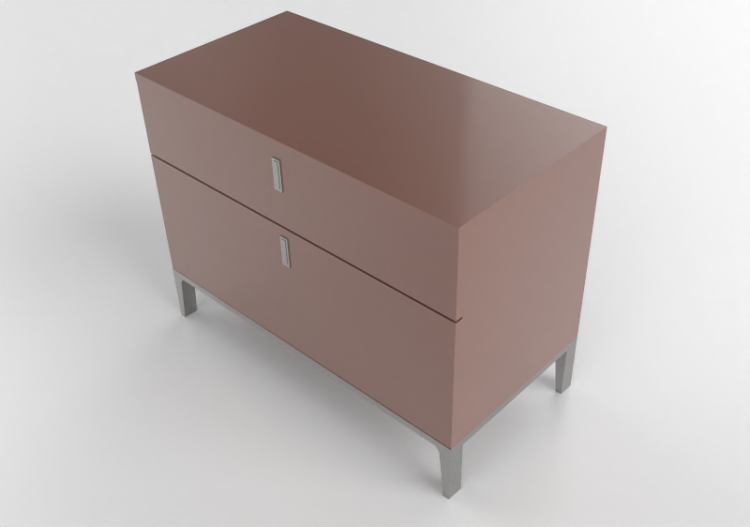 Wardrobes and Cabinets 3D - Mini chest of drawers in...