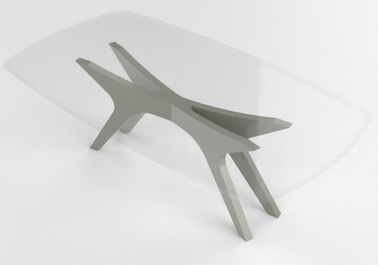 3D Tisch - Glastisch - Prima Linea - Citra - ACCA software