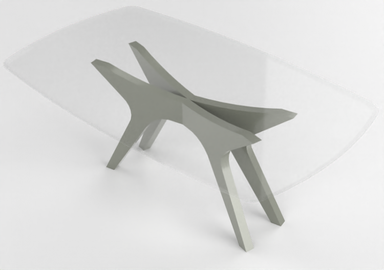 3D Tisch - Glastisch - Prima Linea - Citra - ACCA software