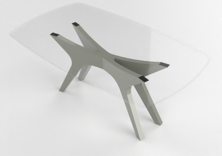 3D Tisch - Glastisch - Prima Linea - Citra - ACCA software
