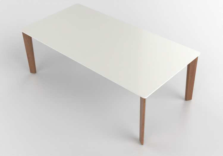 Mesas 3D - Mesa de madeira - Prima Linea - Alina - ACCA...
