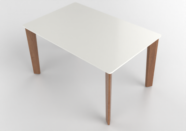 Mesas 3D - Mesa de madeira - Prima Linea - Alina - ACCA...