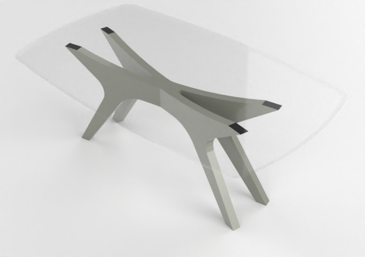 3D Tisch - Glastisch - Prima Linea - Citra - ACCA software
