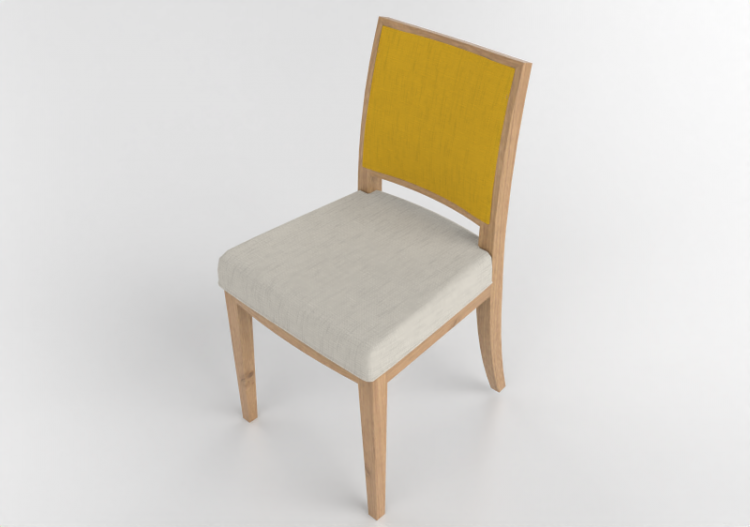 3D Chairs - Wooden Chair - Prima Linea - Gyza - ACCA...