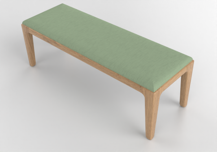 3D Stühle - Sitzbank aus Holz - Prima Linea - Aster - ACCA...