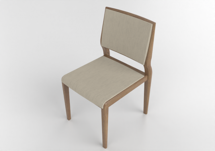 Chaises 3D - Chaise en bois - Prima Linea - Hera - ACCA...