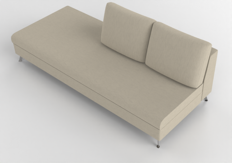 3D Sessel und Sofas - Stoffsofa - Prima Linea - Vision -...