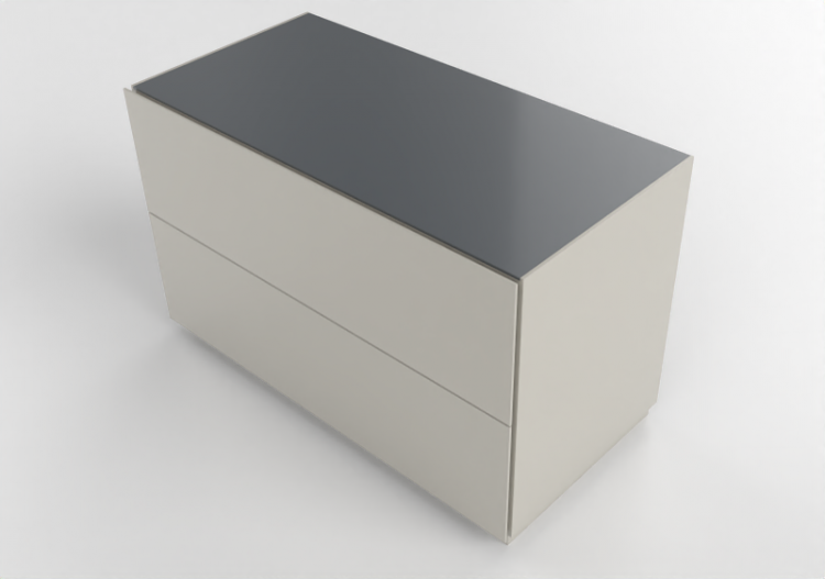 Armadi 3D - Mini comò in legno laccato - Prima Linea - Vega...