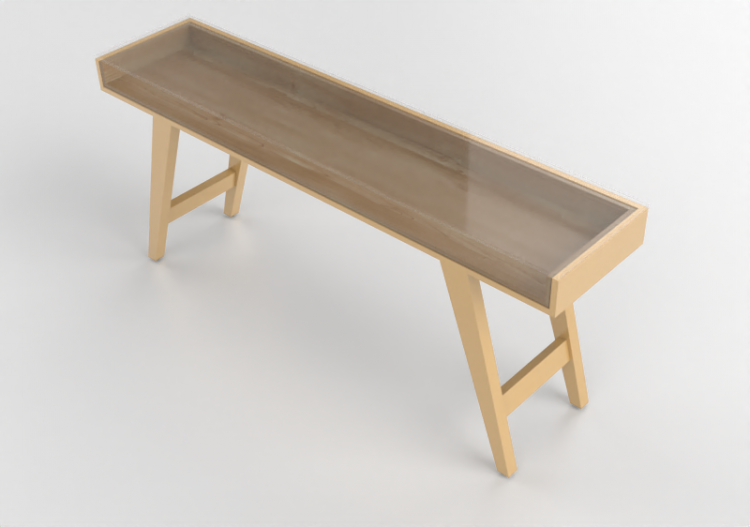 3D Furniture - Sideboard in lacquered wood - Prima Linea -...