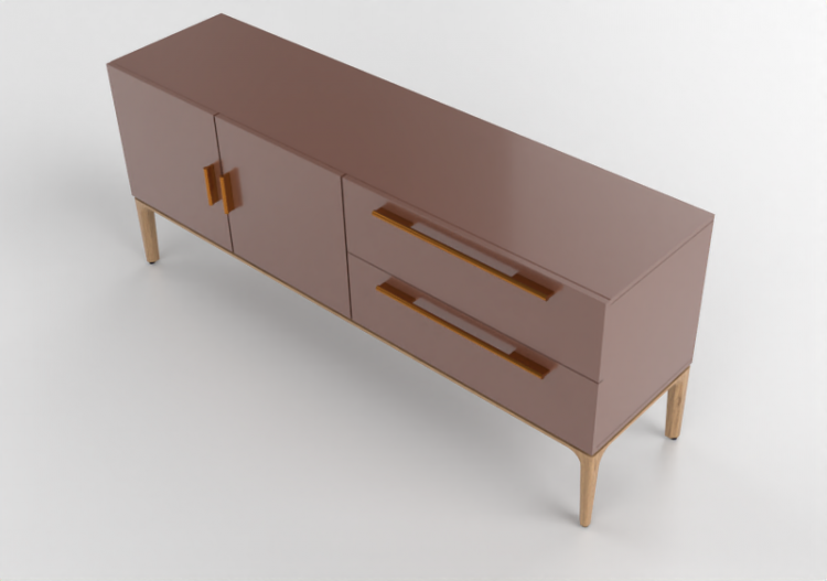 3D Furniture - Buffet in lacquered wood - Prima Linea -...