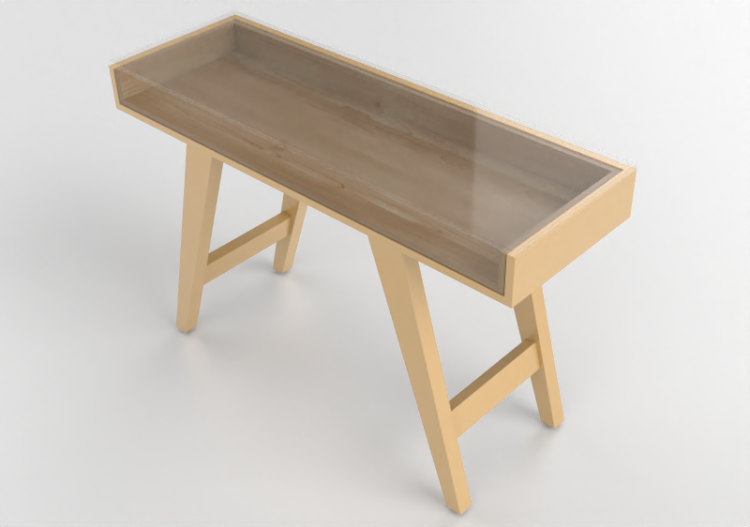 3D Furniture - Sideboard in lacquered wood - Prima Linea -...