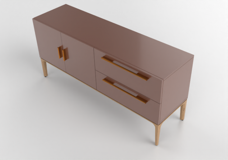 3D Furniture - Buffet in lacquered wood - Prima Linea -...