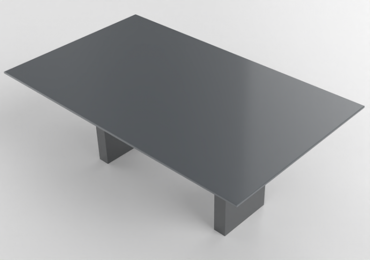 Mesas 3D - Mesa de madeira envernizada - Prima Linea -...