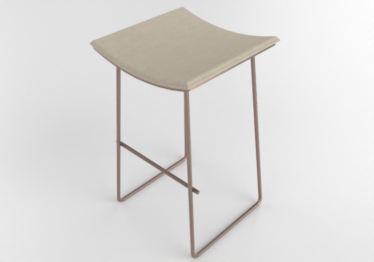 3D Chairs - Fabric stool - Prima Linea - Dama - ACCA...