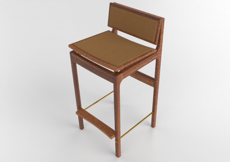3D Chairs - Wooden stool - Prima Linea - Oha - ACCA...
