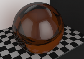 Texture vitre - Orange