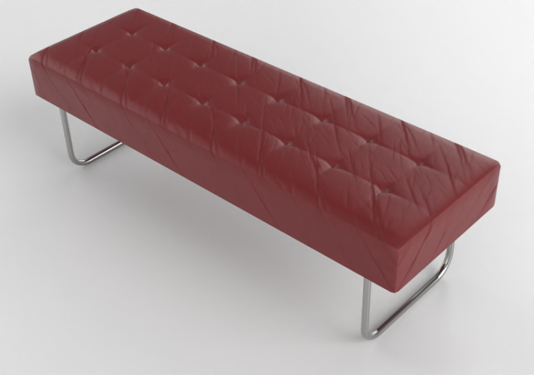 Sillas 3D - Banco de cuero - Prima Linea - Loft - ACCA...
