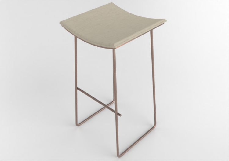 3D Chairs - Fabric stool - Prima Linea - Dama - ACCA...