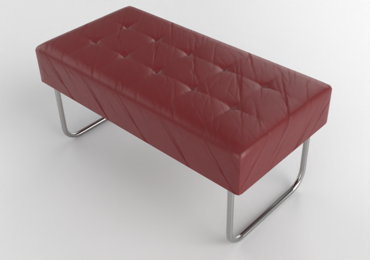 Chaises 3D - Banc en cuir - Prima Linea - Loft - ACCA...