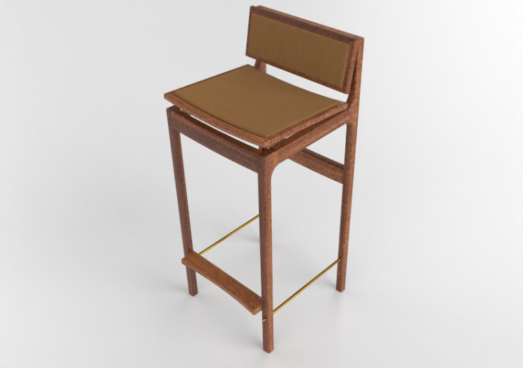 3D Stühle - Hocker aus Holz - Prima Linea - Oha - ACCA...