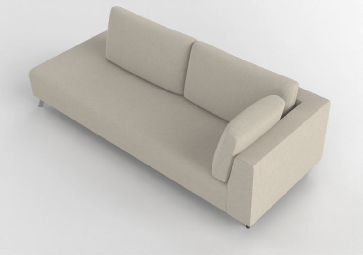3D Sessel und Sofas - Stoffsofa - Prima Linea - Vision -...