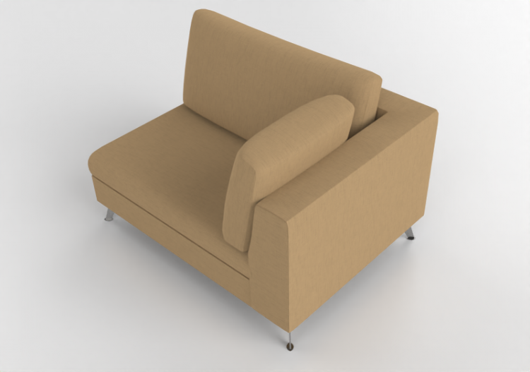 3D Sessel und Sofas - Stoffsofa - Prima Linea - Vision -...