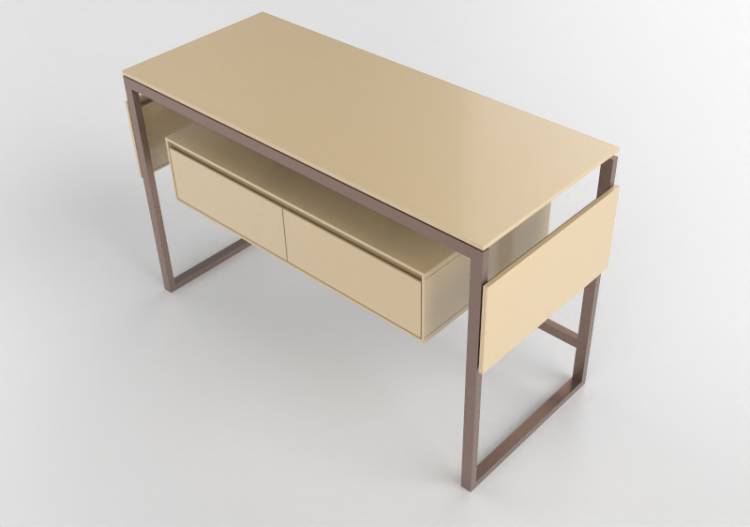 Meubles 3D - Buffet en bois laqué - Prima Linea - Aeron -...