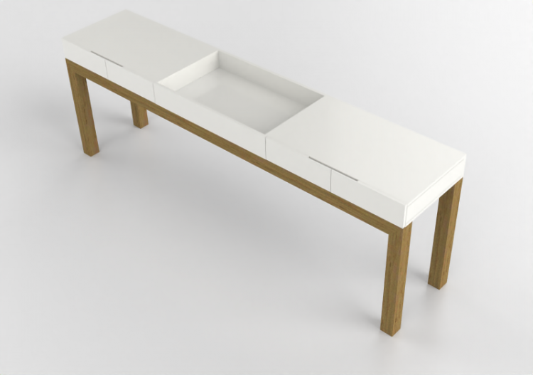3D Furniture - Lacquered wooden sideboard cabinet - Prima...