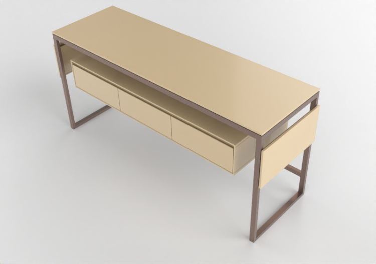 3D Furniture - Lacquered wooden sideboard cabinet - Prima...