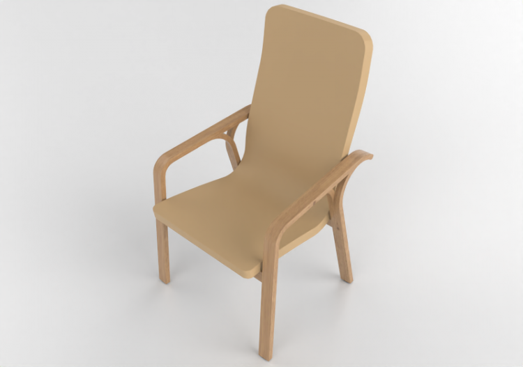 3D Sessel - Ledersessel - Swedese - Mino - 23402 - E1920 -...