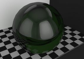 Texture vitre - Vert intense