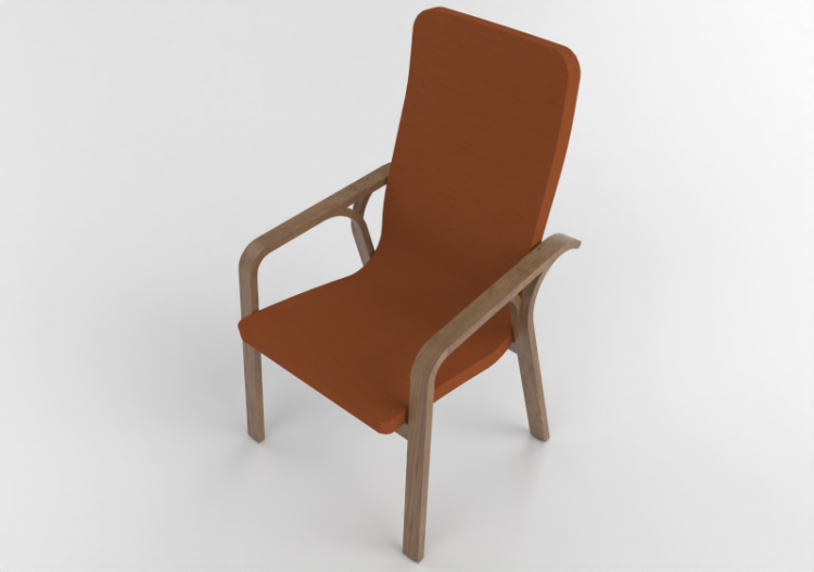 3D Arm Chairs - Fabric Armchair - Swedese - Mino - 23402 -...
