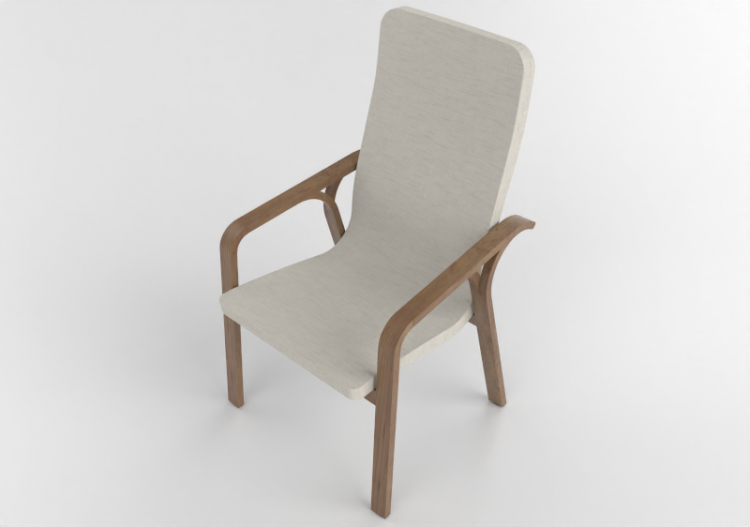 Poltrone 3D - Poltrona in tessuto - Swedese - Mino - 23402...