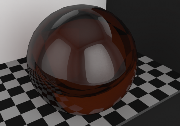 Texturen Glas - Bronze reflektierend - ACCA software